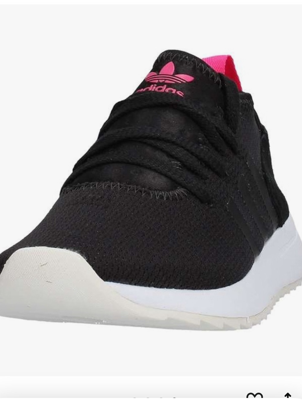 Adidas Women’s Black & Pink Slip-On Sneaker